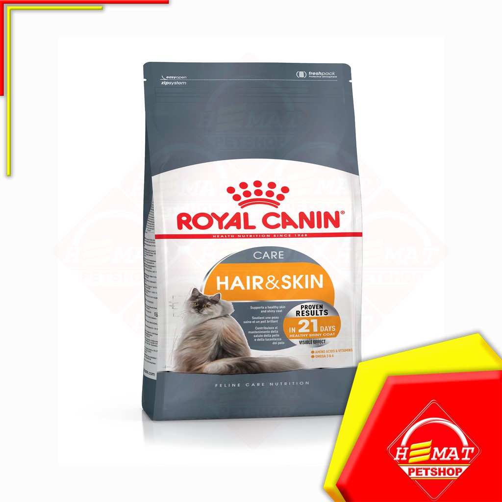 Jual Makanan Kucing Royal Canin Hair Skin 4 Kg Hair And Skin 4kg