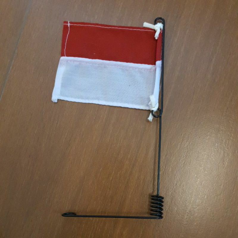 Jual KSI Bendera Indonesia Merah Putih Mini Tiang Besi Reusable