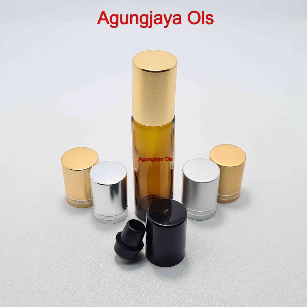 Jual Roll On 10 Ml Amber Original Roll On Bola Hitam Botol Kaca