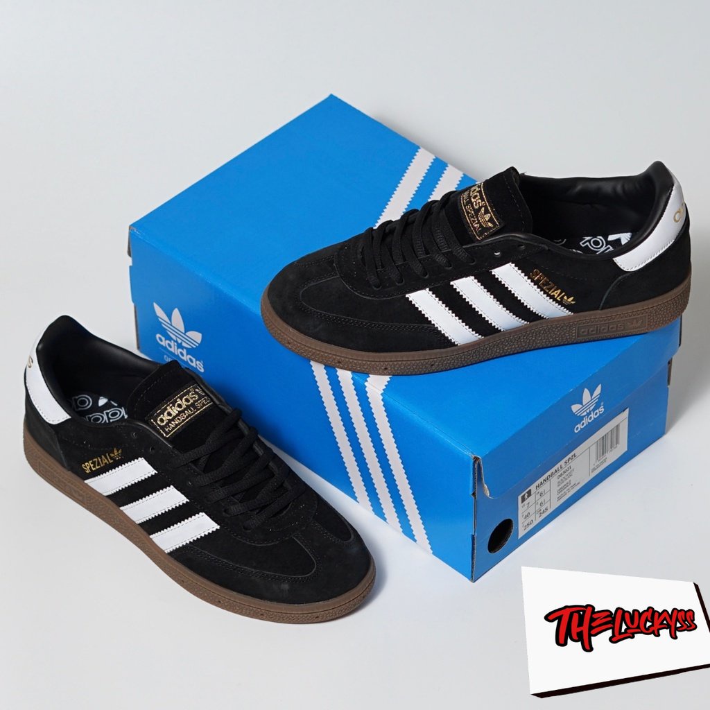 Jual Adidas Spezial Handball Black White Gum Original 100 Bnib