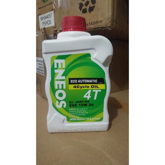 Jual Oli Mesin Motor Eneos ECO 4T Matic 10W 30 SJ JASO MB 1 Liter