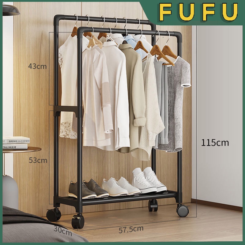 Jual Fufu Stand Hanger Gantungan Baju Gawangan Baju Gantungan