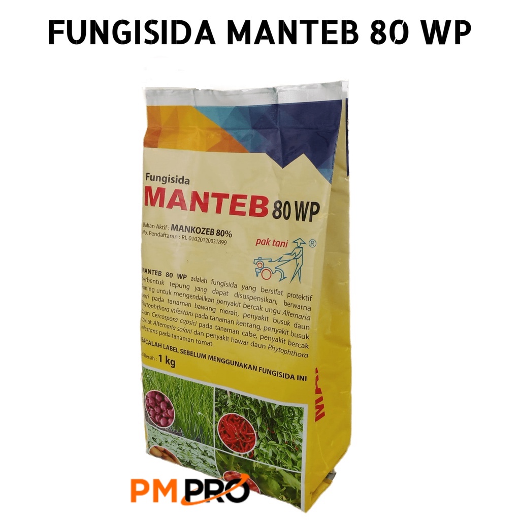 Jual Fungisida Manteb Wp Kemasan Kg Pestisida Obat Untuk