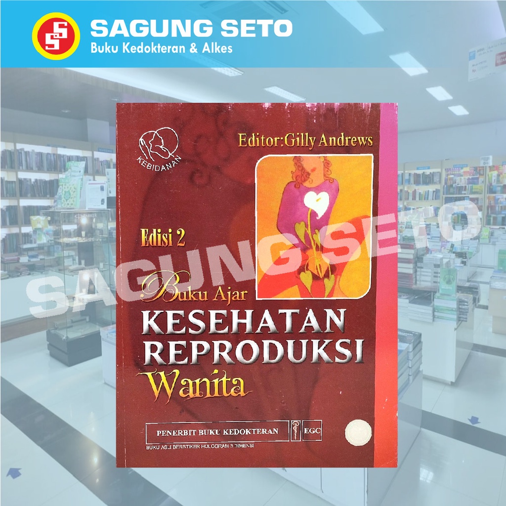 Jual Buku Ajar Kesehatan Reproduksi Wanita Edisi Gilly Andrew