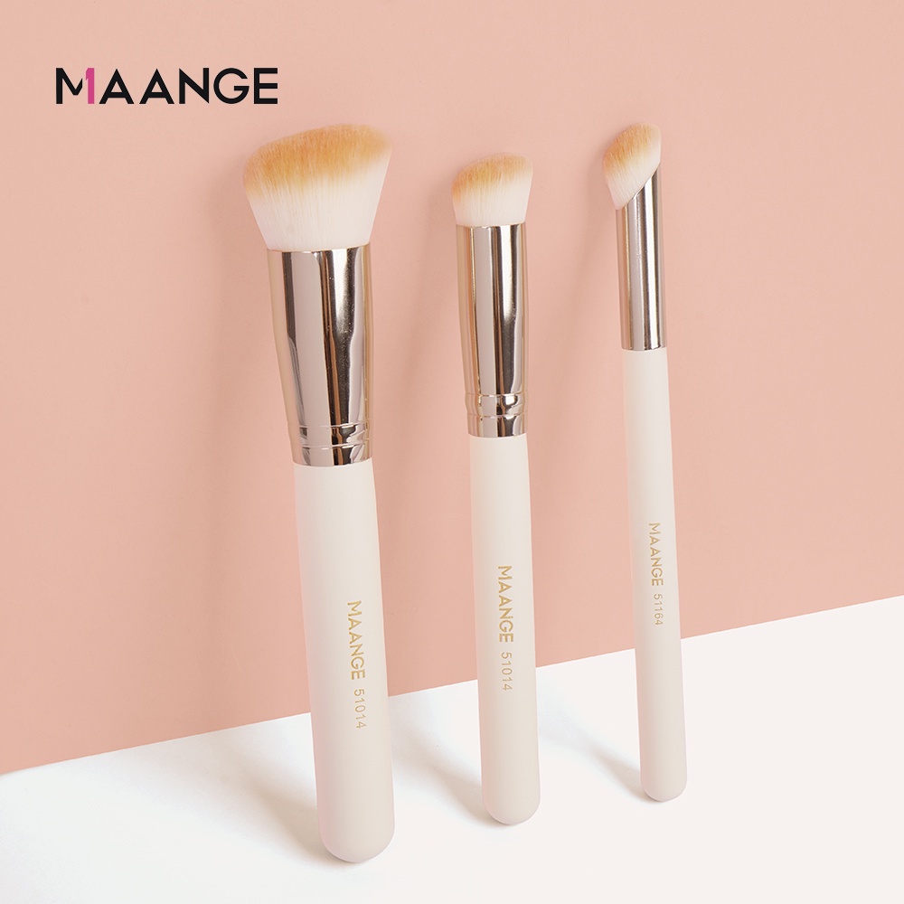 Jual MAANGE 3Pcs Kuas Makeup Set Profesional Foundation Concealer