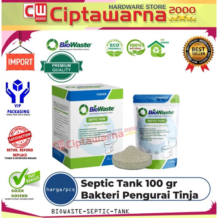 Jual BioWaste Septic Tank Box Bakteri Pengurai Limbah Tinja Pembersih