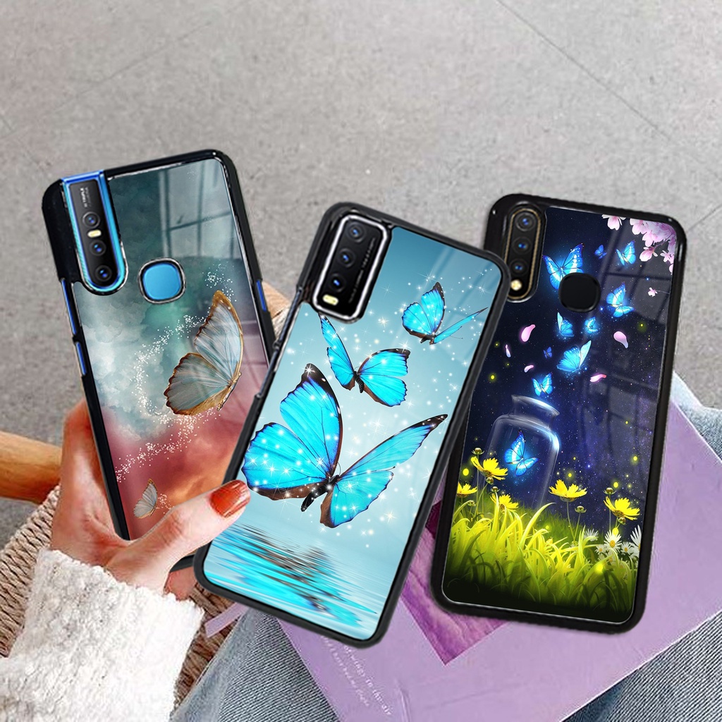 Jual V06 Case Glossy Vivo Y12 Y15 Y17 Y12S Y20S Y30 Y50 Y51 V20 SE