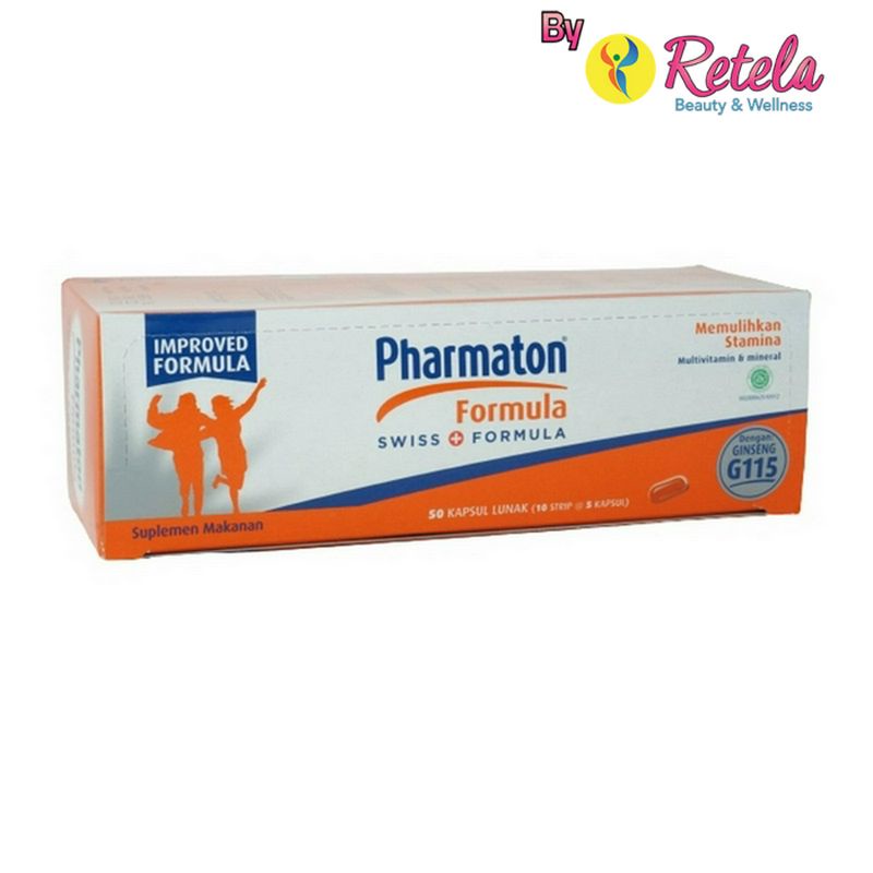 Jual PHARMATON FORMULA 1 STRIP 5 KAPSUL Shopee Indonesia