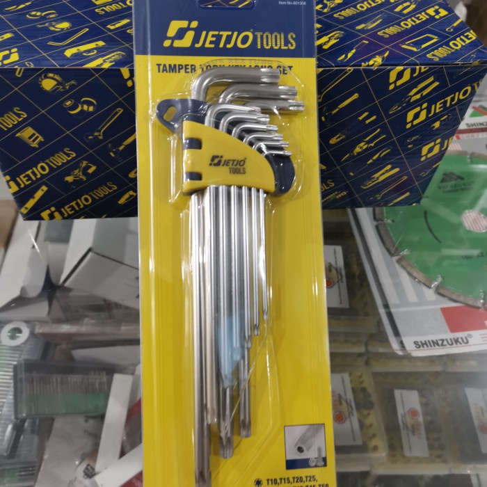 Jual Kunci L Bintang Set Pcs Jetjo Tools Lakoni Pro Torx Key Set