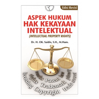 Jual Original Aspek Hukum Hak Kekayaan Intelektual Edisi Revisi