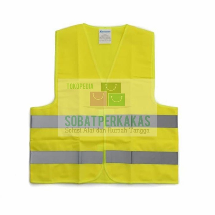 Jual Rompi Safety Rompi Proyek Krisbow Fluro Lime All Size