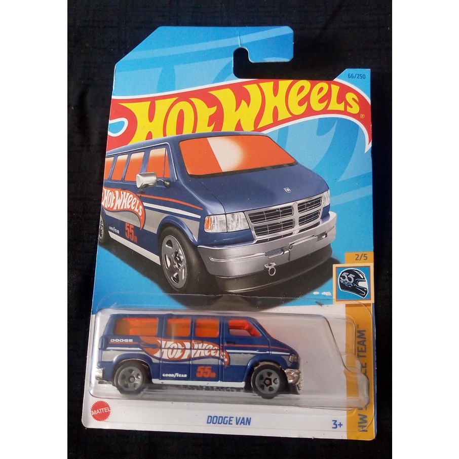 Jual Hot Wheels Dodge Van Hw Race Team Blue Shopee Indonesia