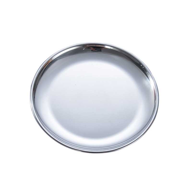 Jual TRFF Piring Makan Stainless Steel Sultan Plate European Style SN16