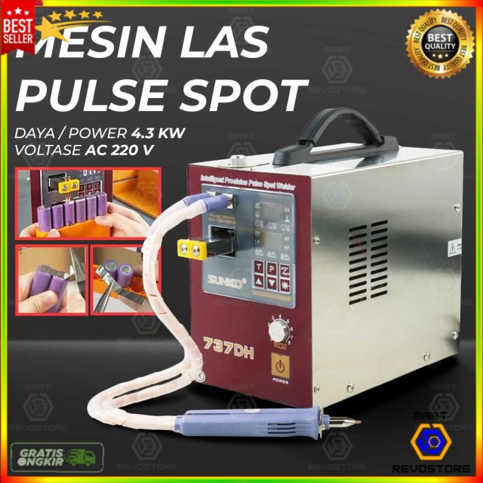 Jual Mesin Las Titik Baterai Pulse Spot Welder Welding Machine A