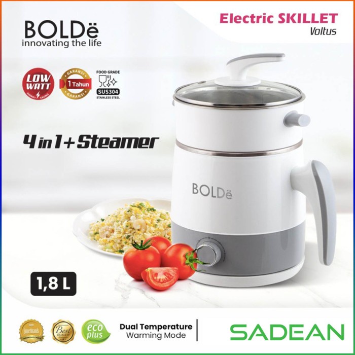 Jual Kukusan Listrik Bolde Electric Skillet Voltus Steamer Multi Cooker