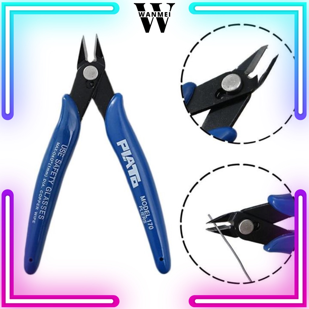 Jual WM Tang Potong Kawat 170 Mini Plier Wire Cutter Gunting Coil Tang