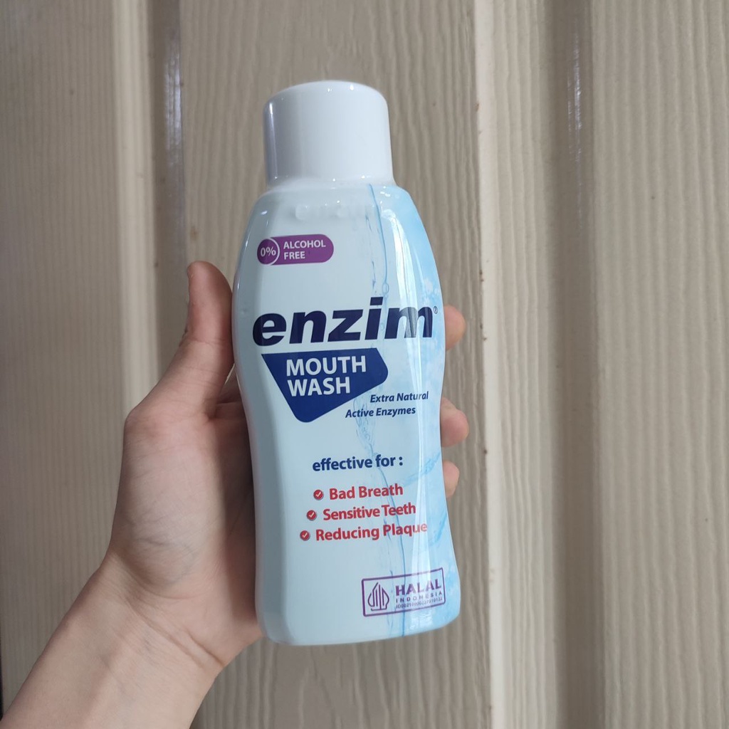 Jual Enzim Mouthwash Obat Kumur Enzim 275 Ml 275ml Shopee Indonesia