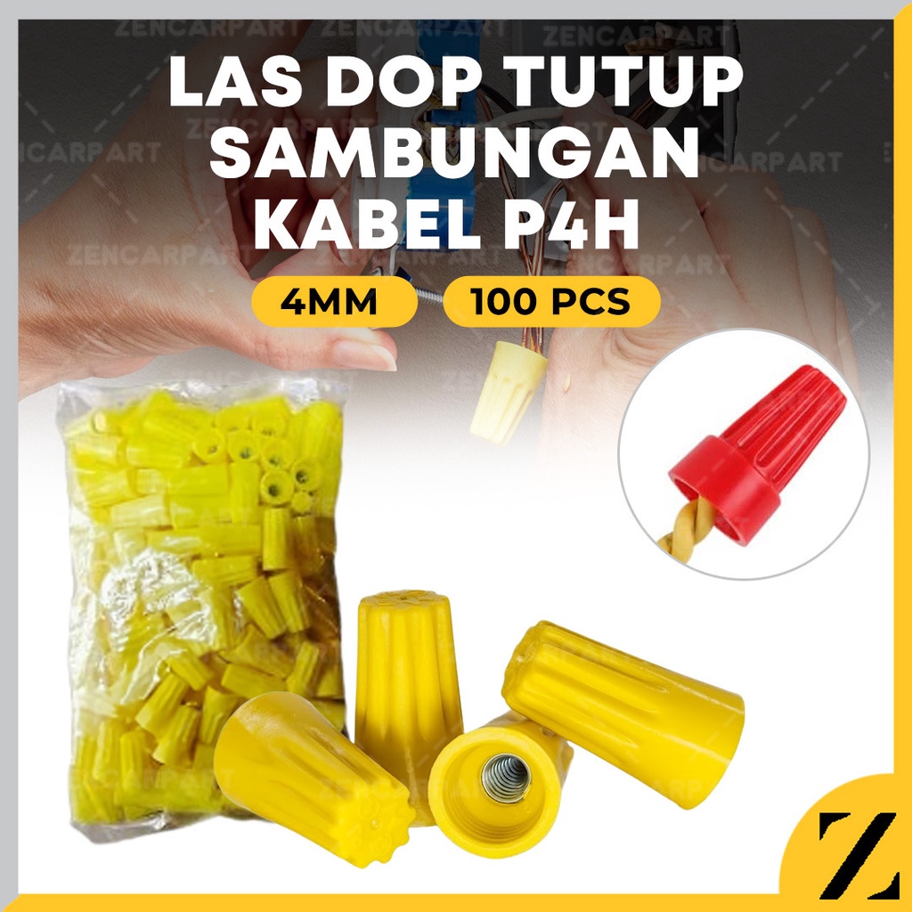 Jual Lasdop P4 Bukan Titton Lasdop Sambungan Kabel Putar 4mm Electrical