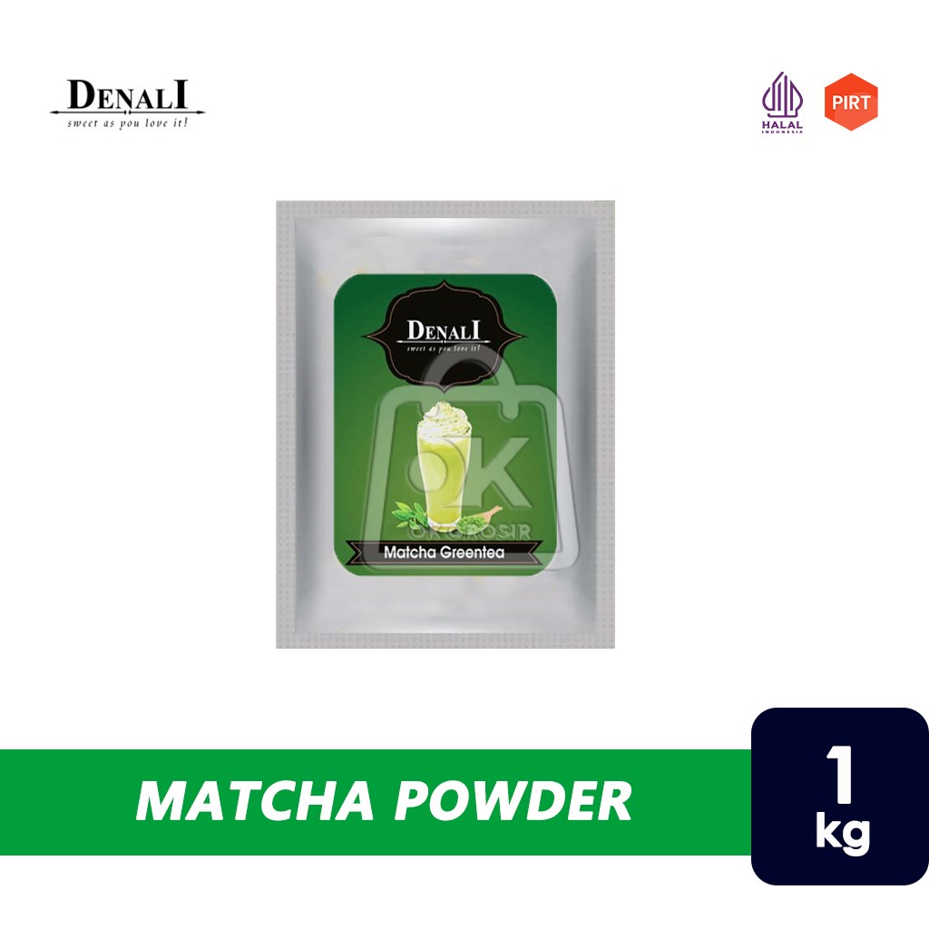 Jual Denali Powder Matcha Green Tea Minuman Bubuk Matcha Green Tea