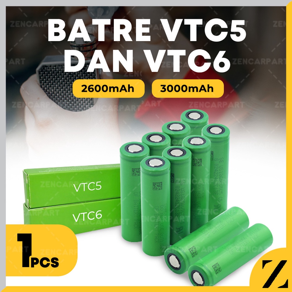 Jual Baterai Vtc Vtc Sony Authentic Mah Mah Vape