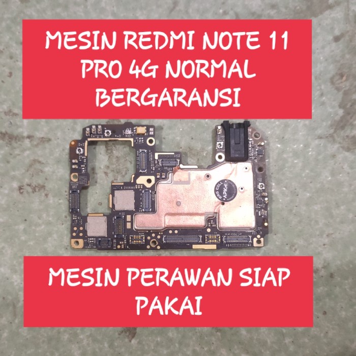 Jual MESIN REDMI NOTE 11 PRO 4G NORMAL Mesin Redmi Note 11 Pro 8 128gb