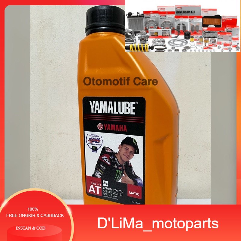 Jual Oli Yamaha Yamalube Matic Sae W Ml Bertanda Sni Shopee