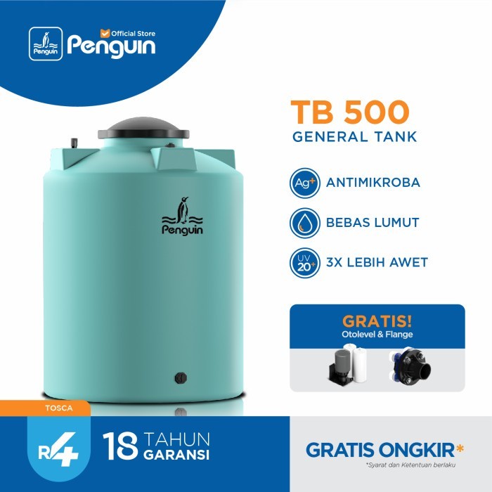 Jual TERBAIK PENGUIN TANGKI TOREN TANDON PENGUIN TB 500 5100 LITER