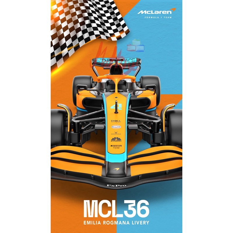 Jual Rastar Rc Koleksi Formula F Mclaren Mcl Lando Norris