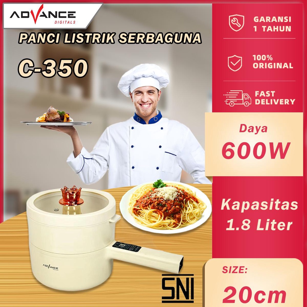 Jual Gratis Ongkir Codadvance Panci Listrik Multifungsi Rice Cooker