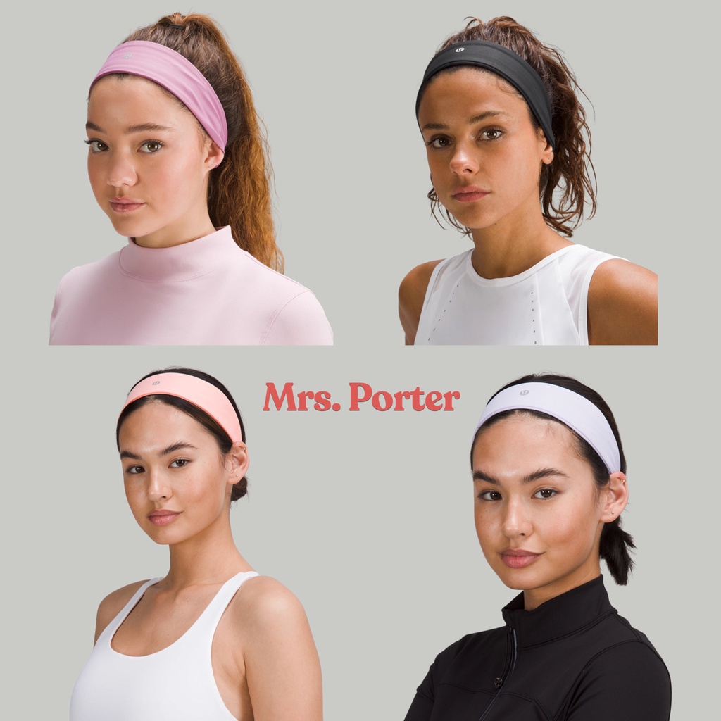 Jual Lululemon Fly Away Tamer Headband Shopee Indonesia