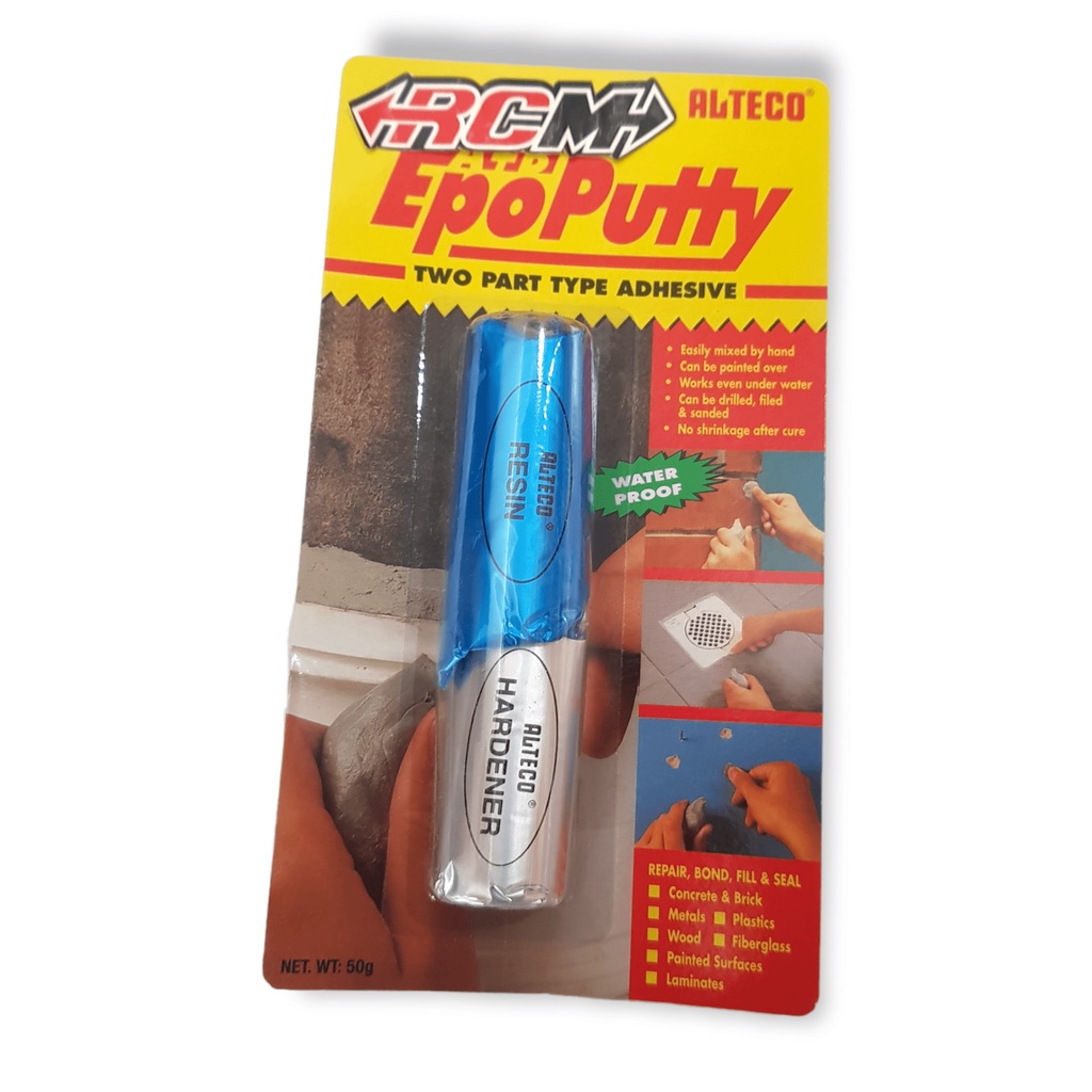 Jual Lem Epoputty Epo Putty Alteco Lem Kapal Porting Dodol Gram G