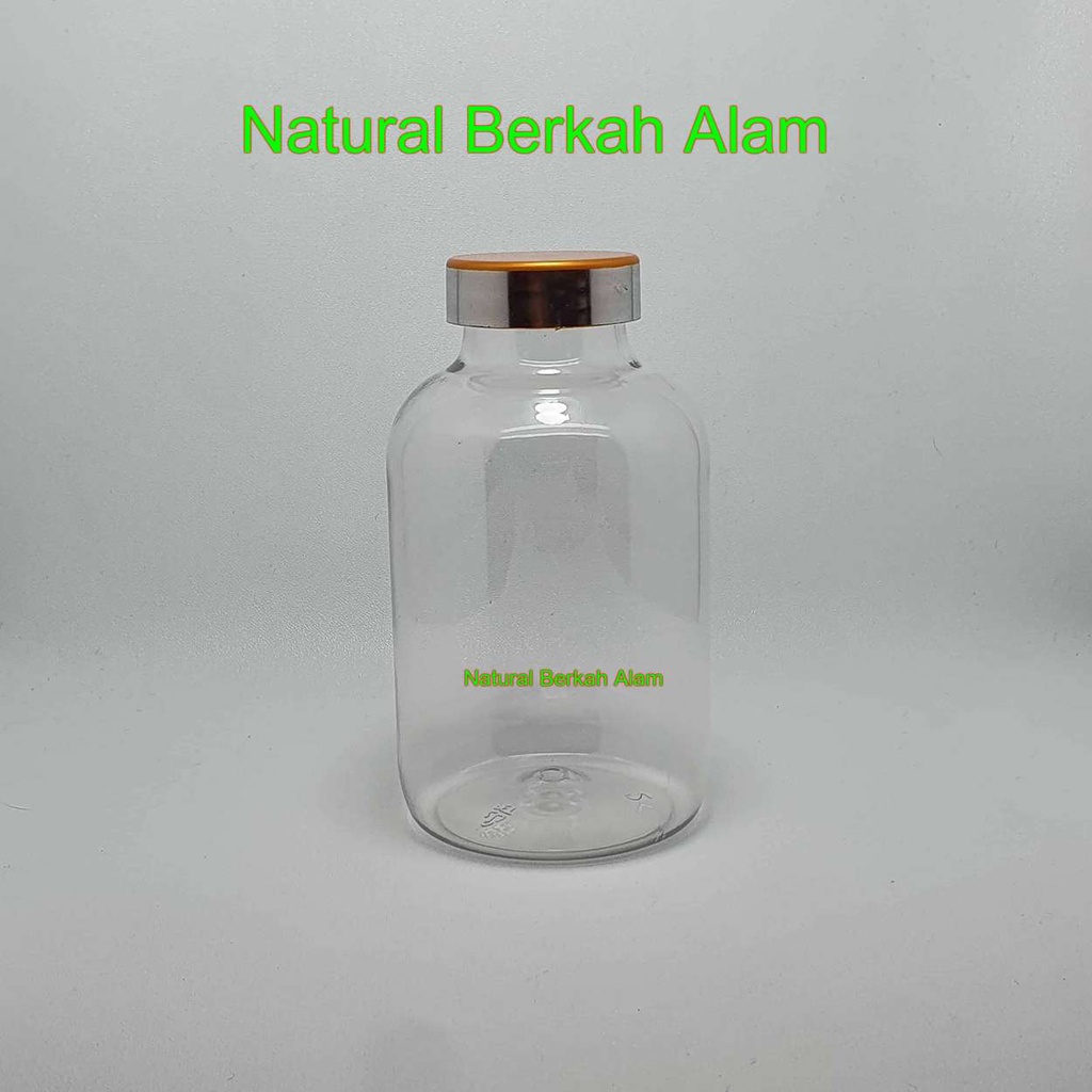 Jual Botol Ml Omega Natural Cap List Silver Botol Obat Botol