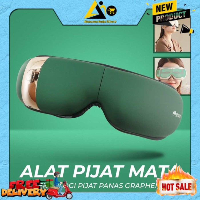 Jual Momoda Alat Pijat Kompres Mata Elektrik Compress Eye Massager