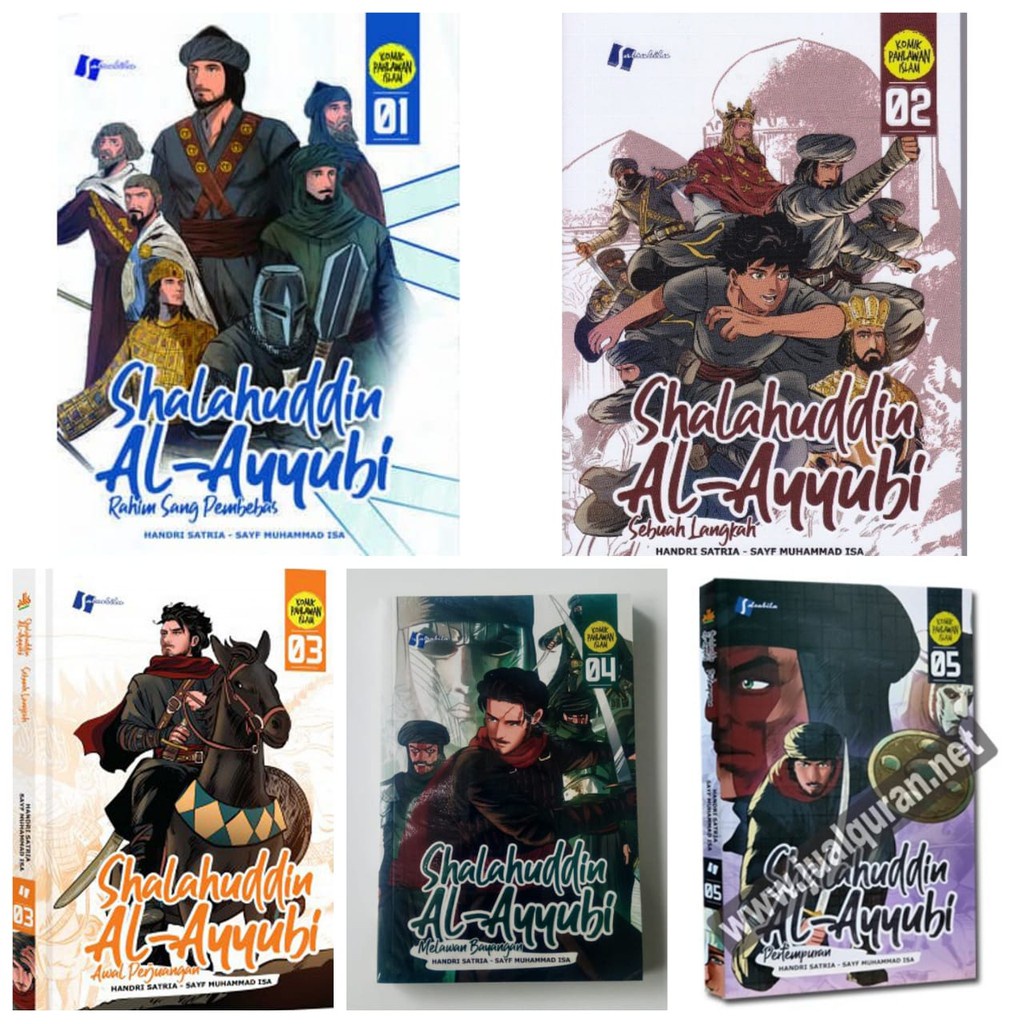 Jual Komik Shalahuddin Al Ayyubi Komplit 6 Jilid Shopee Indonesia