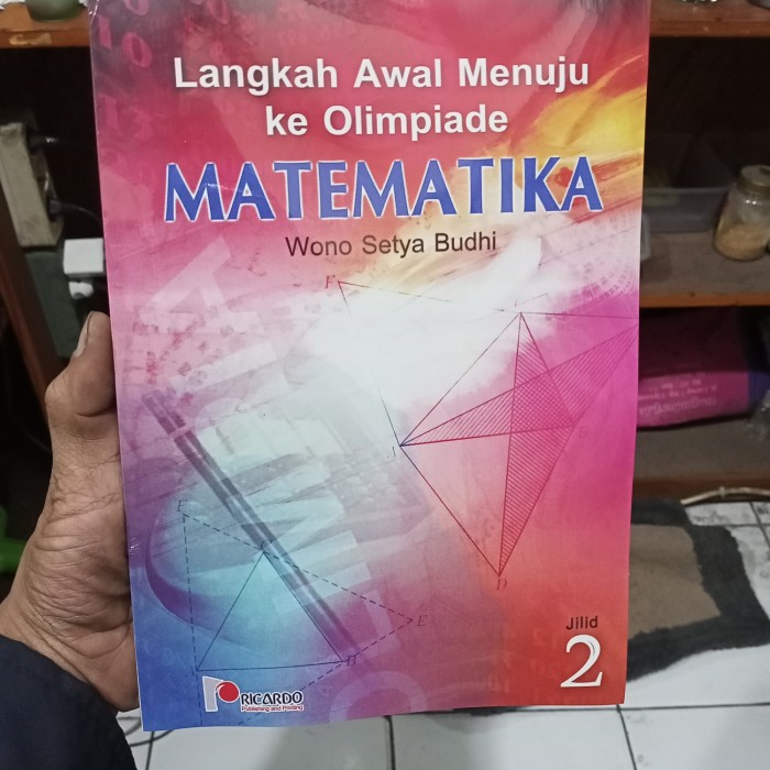 Jual Buku Langkah Awal Menuju Ke Olimpiade Matematika Jilid Shopee