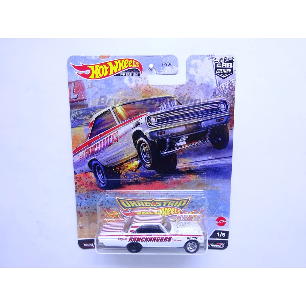 Jual Hot Wheels Premium Dragstrip 65 Dodge Coronet Shopee Indonesia