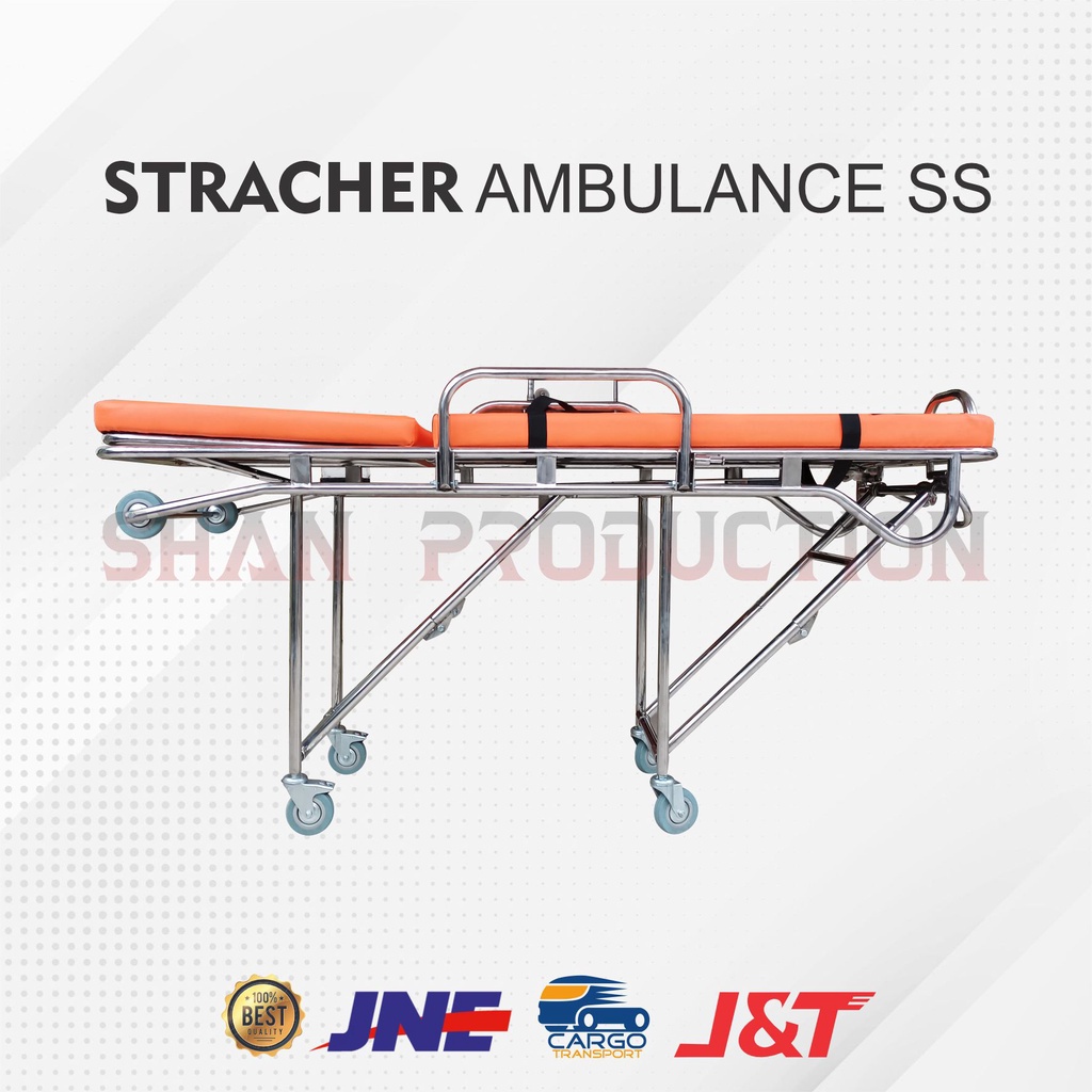 Jual Rgs Brankar Ambulance Stretcher Tandu Dorong Ambulan Stretcher