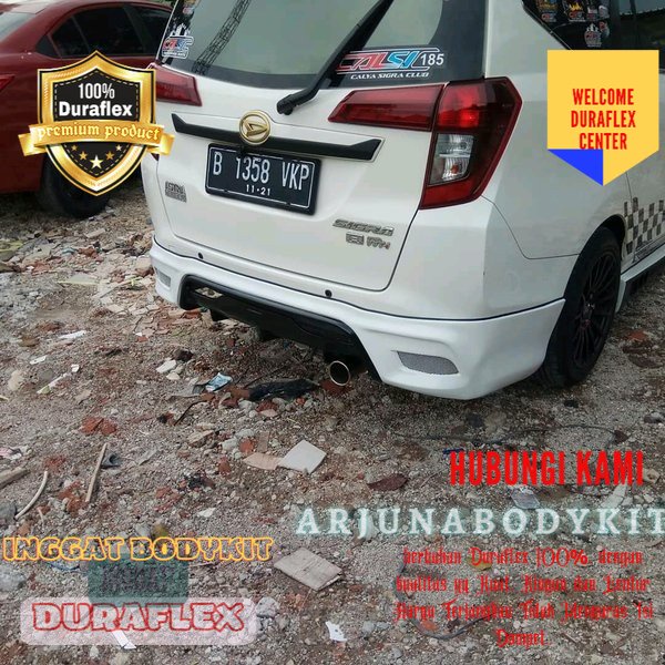 Jual Bumper Bodykit Calya Dan Sigra Samping Dan Belakang Body Kit Grt