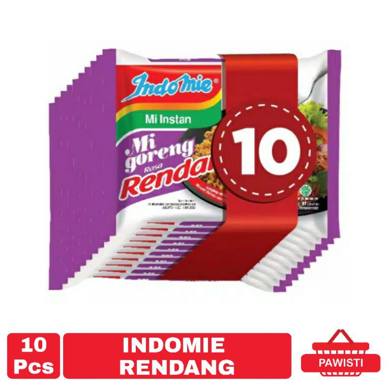 Jual Pcs Indomie Goreng Rasa Rendang Shopee Indonesia