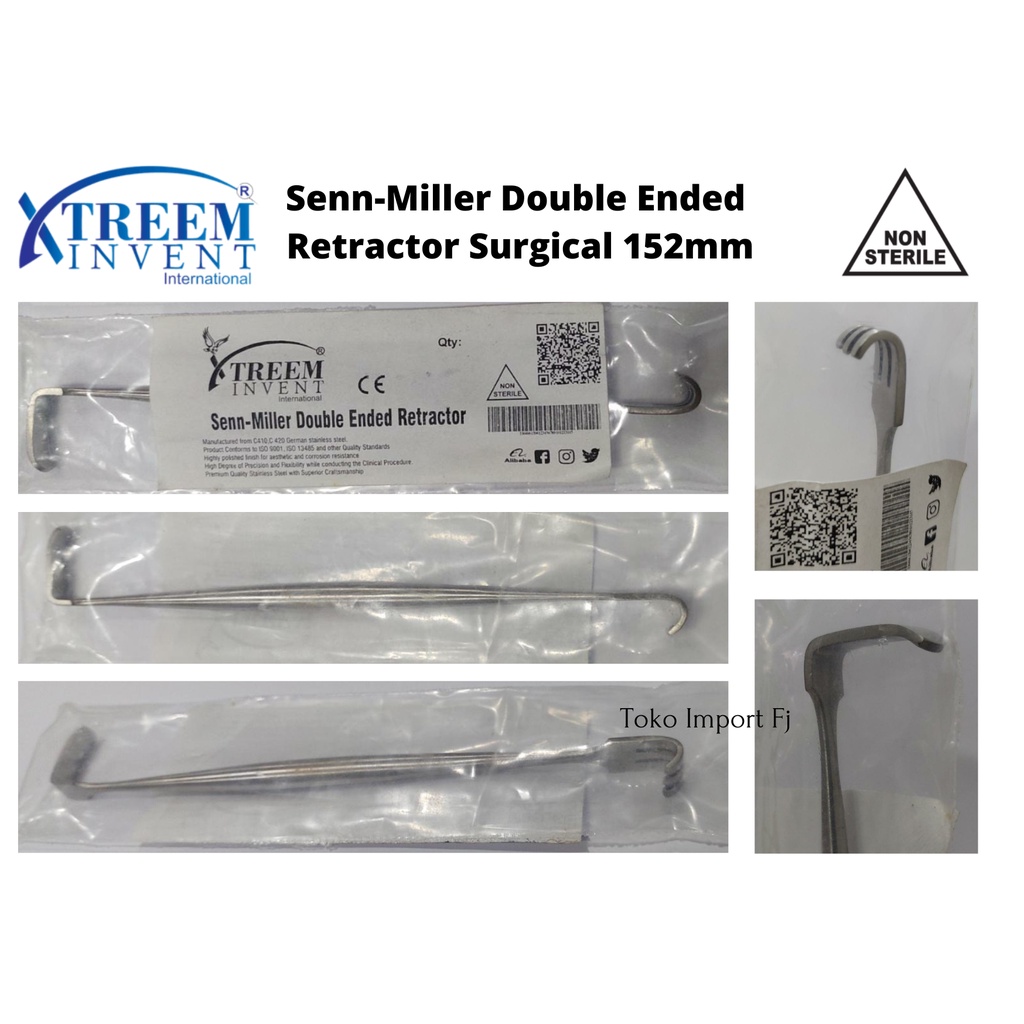 Jual Senn Miller Double Ended Retractor Surgical Xtreem Invent 152mm