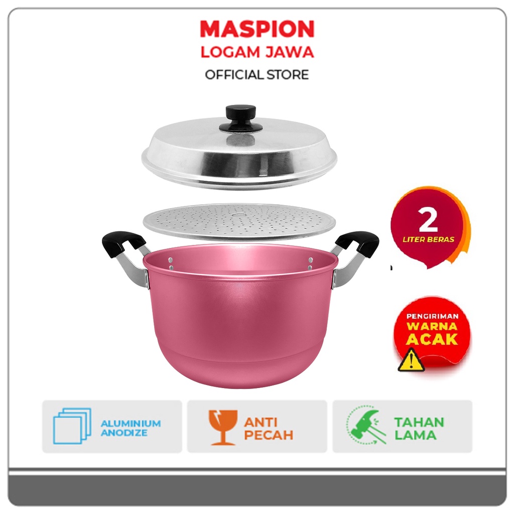 Jual Maspion Mikado Panci Steamer Alumunium Dandang Alcor Cm