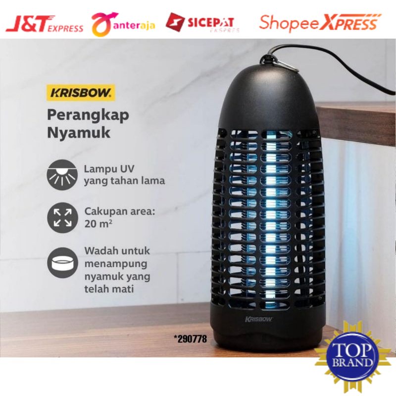 Jual Perangkap Nyamuk Mosquito Killer Krisbow 6 Watt Shopee Indonesia