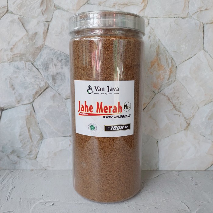 Jual Kopi Jahe Merah Bubuk Instan VAN JAVA 1 Kg Shopee Indonesia