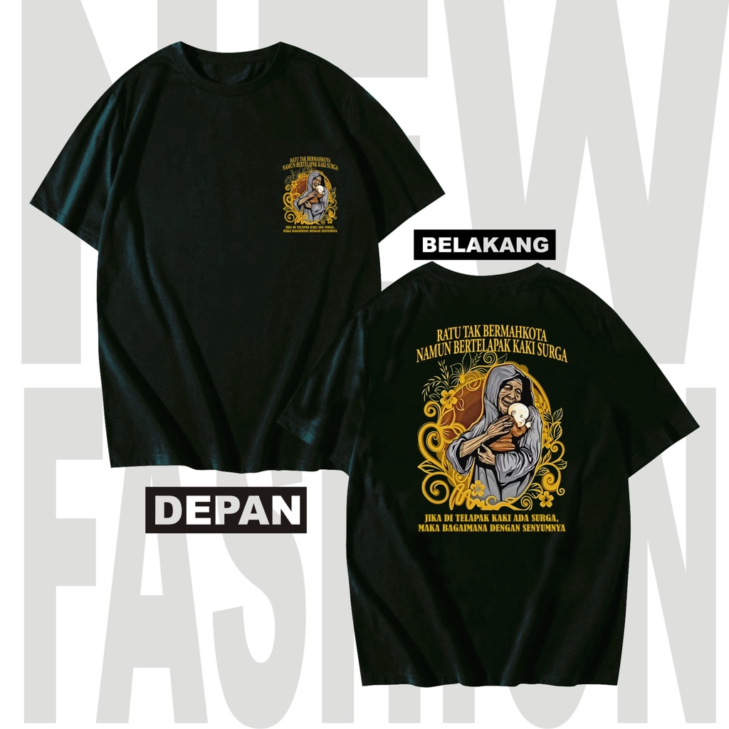 Jual Telly Kaos Atasan Ratu Tak Bermahkota Kaos Distro Kaos Ibu Kaos