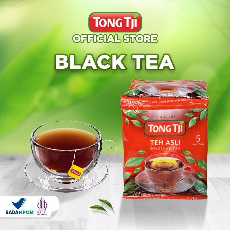 Jual Tong Tji Black Tea Teh Hitam Teh Celup Harga Per Renceng