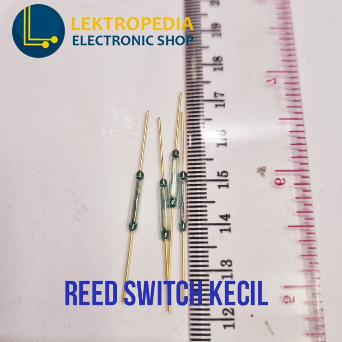 Jual Reed Switch Kecil Gold Mm Sensor Magnet Saklar Magnetic Door