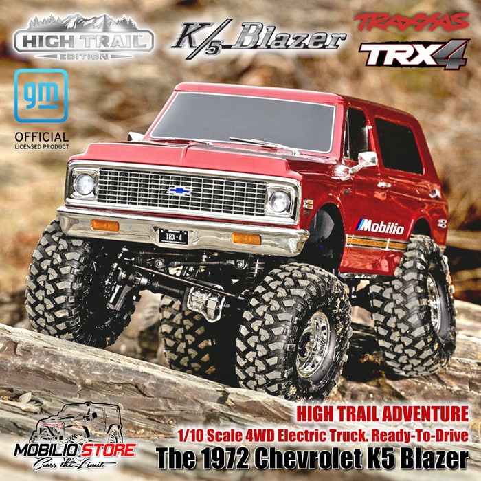 Jual Traxxas Trx High Trail The Chevrolet K Blazer Wd Rtr