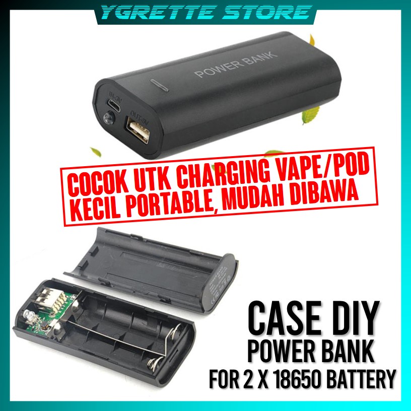 Jual YGRETTE CASE POWER BANK DIY VARITIES Case Power Bank DIY 5600