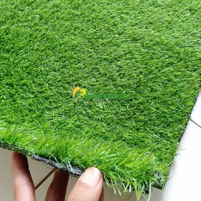 Jual Karpet Rumput Sintetis Type Tebal 2 5 Cm Ukuran 50 Cm X 50 Cm