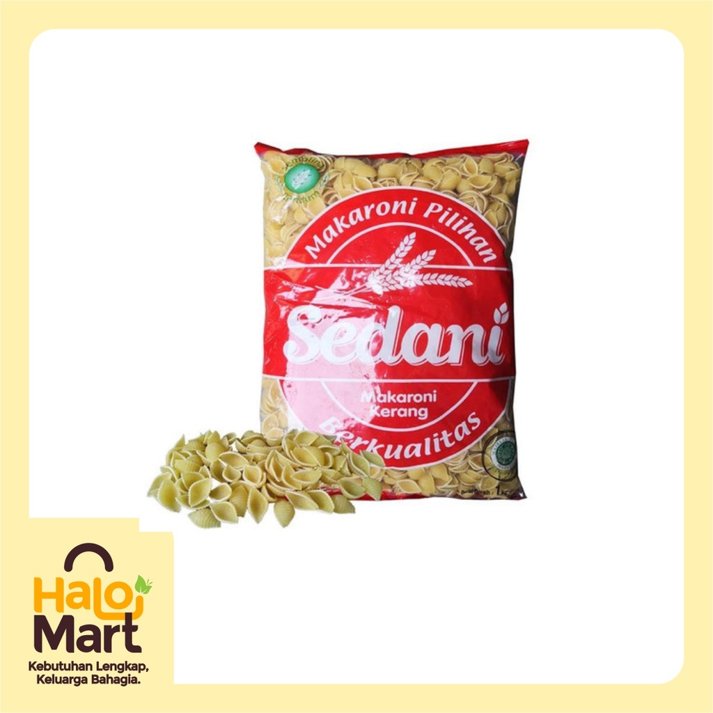 Jual LA FONTE SEDANI MACARONI KERANG 1 KG Shopee Indonesia